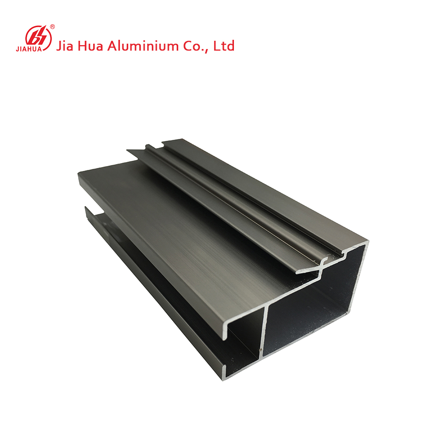 Profil en aluminium extrud&eacute; anodis&eacute; de couleur personnalis&eacute;e, prix par kg