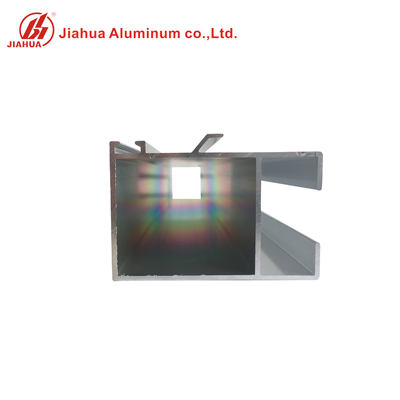 Profil en aluminium d'extrusion de cadre de porte en aluminium anodisé par couleur argentée mate pour la fenêtre de Sunroom