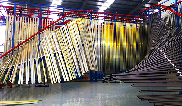 Le traitement de revêtement en poudre