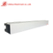 Profil en aluminium d'extrusion de cadre de porte en aluminium anodisé par couleur argentée mate pour la fenêtre de Sunroom
