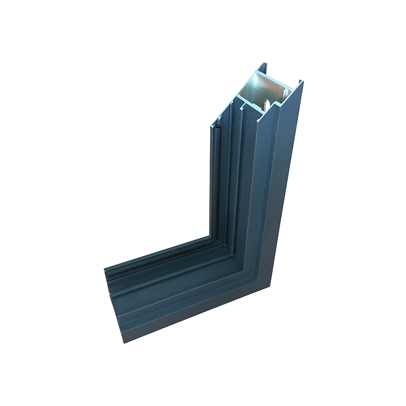 Inférieures de revêtement en poudre Fenêtre aluminium Cadre Profils d'extrusion pour fenêtre Foshan