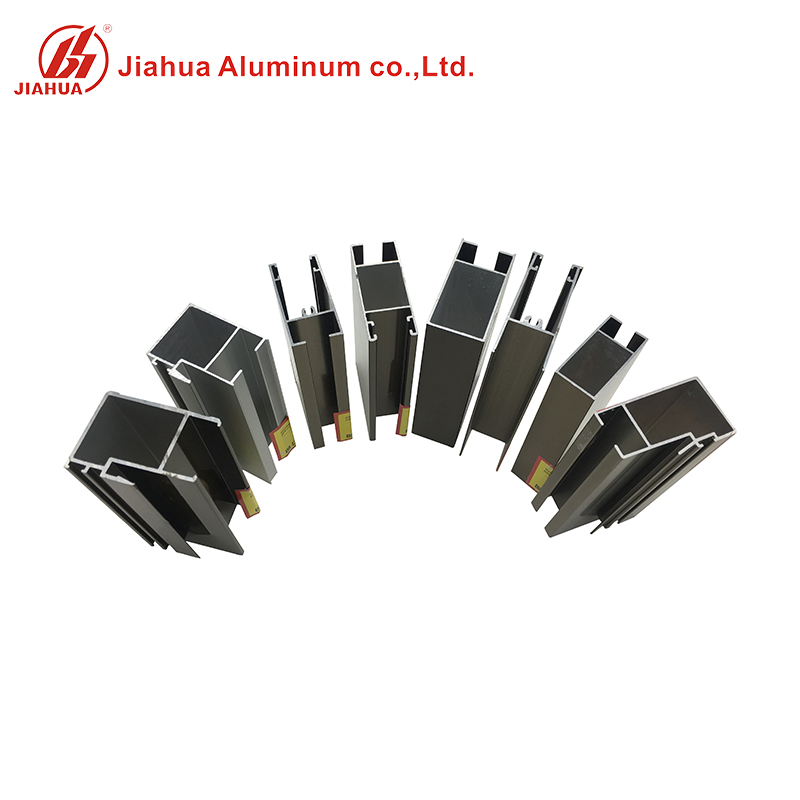 Profil en aluminium extrud&eacute; anodis&eacute; de couleur personnalis&eacute;e, prix par kg