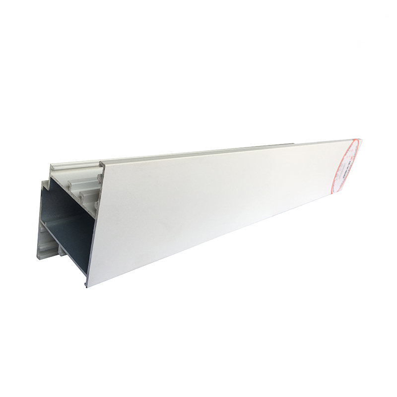 Différents poudre Couleur blanc revêtement aluminium Profilés PVC pour Foshan Porte