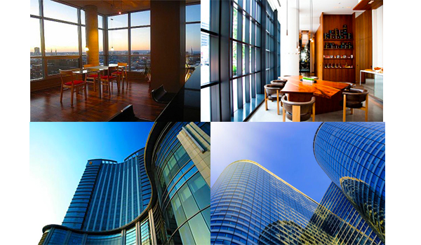 Mur-rideau en aluminium