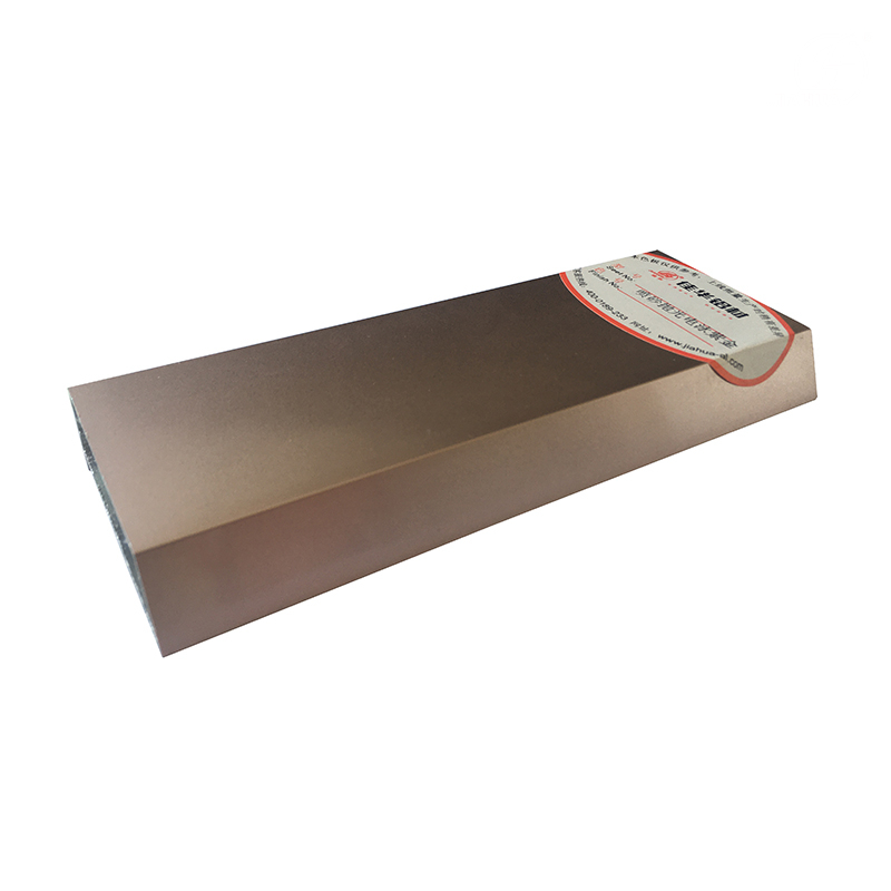 Profils de cadre en aluminium anodisé en aluminium poli pour armoire de cuisine