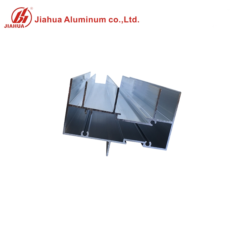 Profils en aluminium de voie supérieure de finition de moulin de Jia Hua pour le cadre de fenêtre coulissante