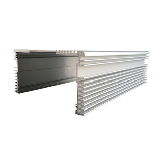 Profils en aluminium carrés de radiateur d'échangeur de chaleur d'extrusion de 6061 T6 pour l'industrie