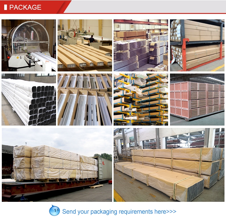 Emballage de profil&eacute; en aluminium personnalis&eacute;