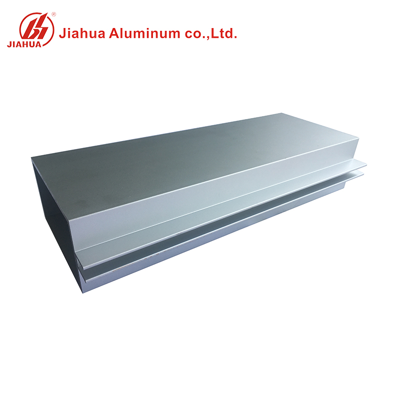 Profils de mur rideau en verre unitis&eacute;s en aluminium pour le b&acirc;timent de construction