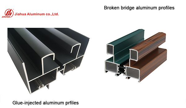 Profils en aluminium &agrave; rupture de pont thermique