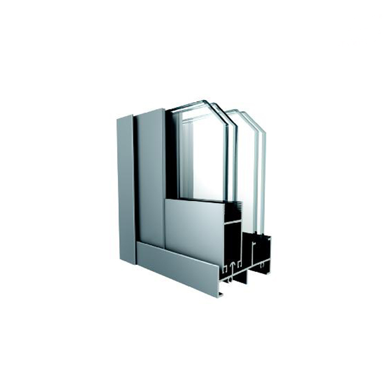Le châssis de fenêtre en aluminium de conception de Jia Hua profils le double produit de système de verre pour des fenêtres coulissantes