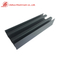 Cadre en aluminium enduit de voie d'extrusion de poudre pour de doubles fenêtres coulissantes ouvertes