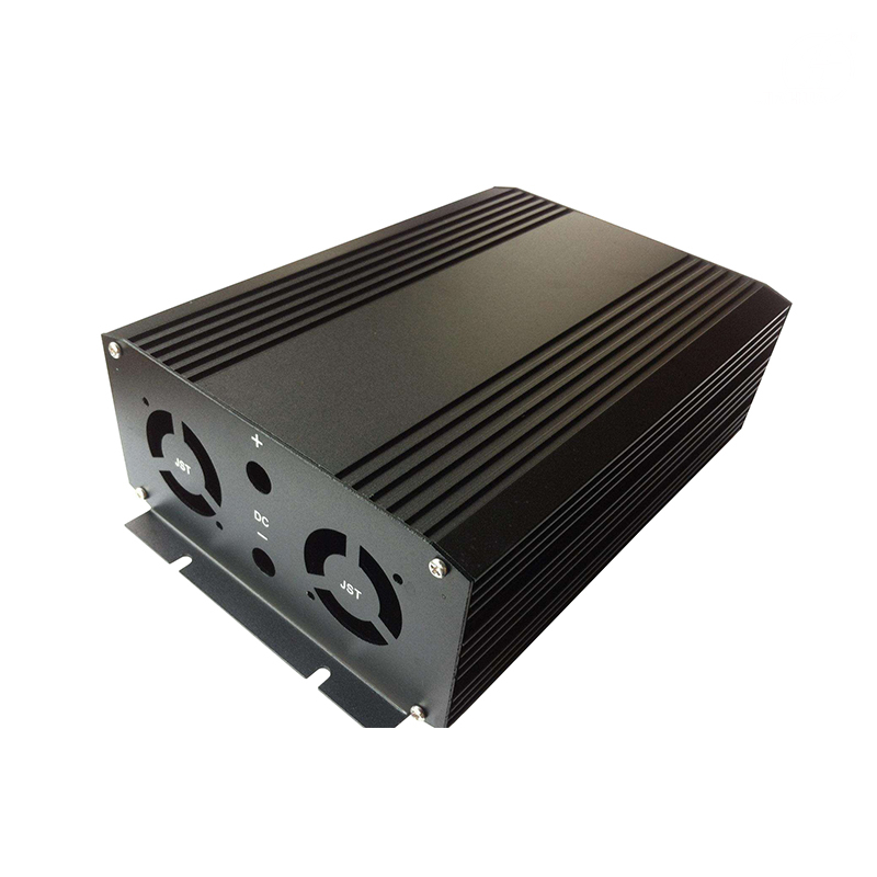 Petit boîtier en aluminium extrudé en aluminium noir anodisé pour PC à vendre