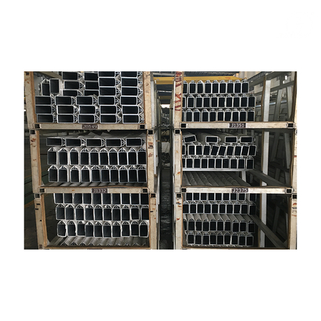 Profilés en aluminium de section de mur rideau en verre unitisés par système visible pour la façade