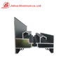 Profils en aluminium de section de fenêtre d'extrusion de rail inférieur pour des fenêtres et des portes coulissantes